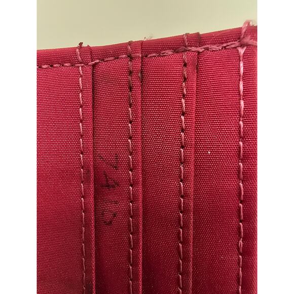 Guapoo Pink Crocodile Embossed Wallet Purse Faux Leather Long Clutch - Picture 6 of 8